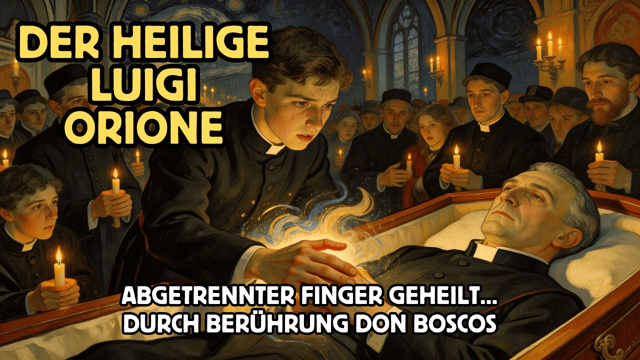 12. März - Hl. Luigi Orione: Abgetrennter Finger durch Don Bosco geheilt