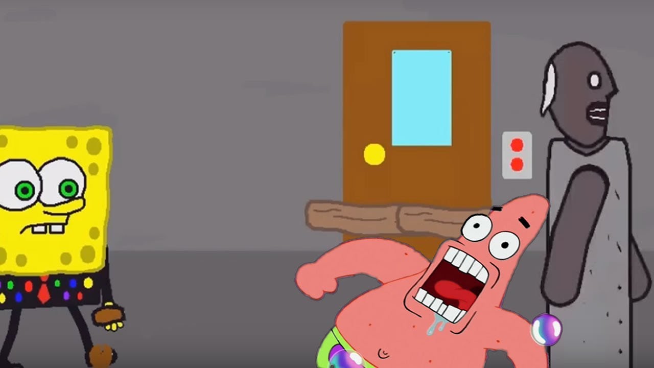 A VOVÓ PEGOU O PATRICK, BOB ESPONJA! | GRANNY ANIMAÇÃO
