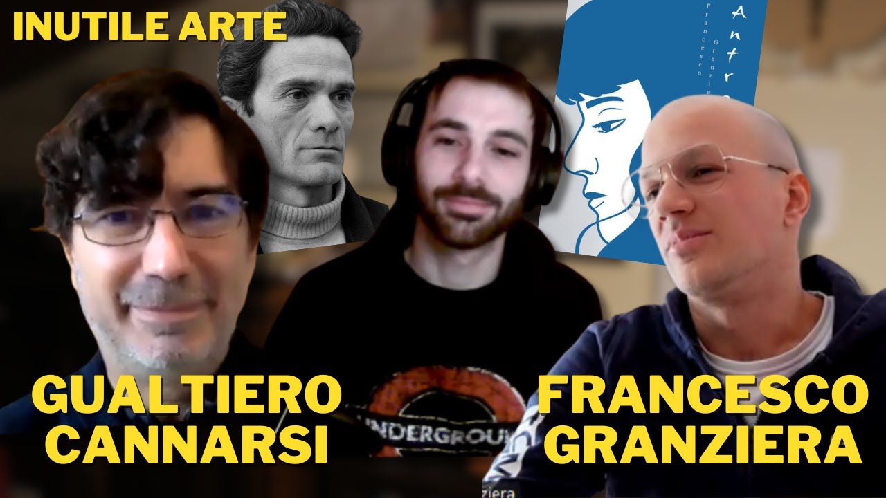 E9 Antropofagia: Scrivere il Male di oggi. Gualtiero Cannarsi e Francesco Granziera | Inutile Arte