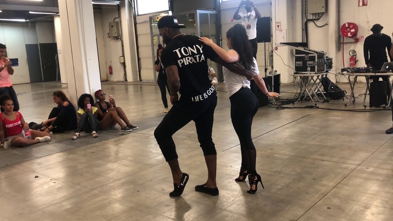 Tony Pirata & Lydia Laprade   World Kizomba Award WKA  in Lyon 2018