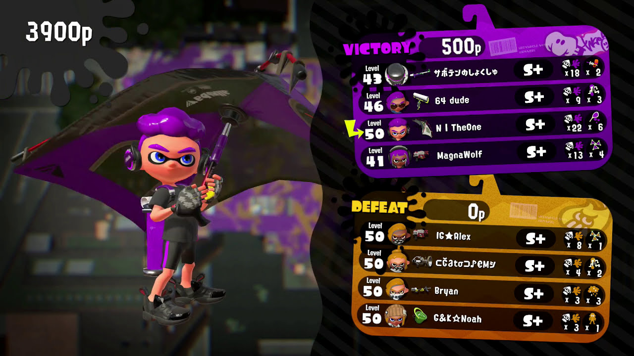 S+ Solo: A Deathless Tenta Brella Game On Inkblot TC (22-0)
