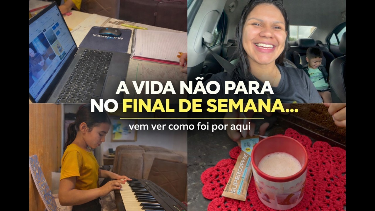 Vlog de Final de Semana | Rotina de Mãe e Vida Real