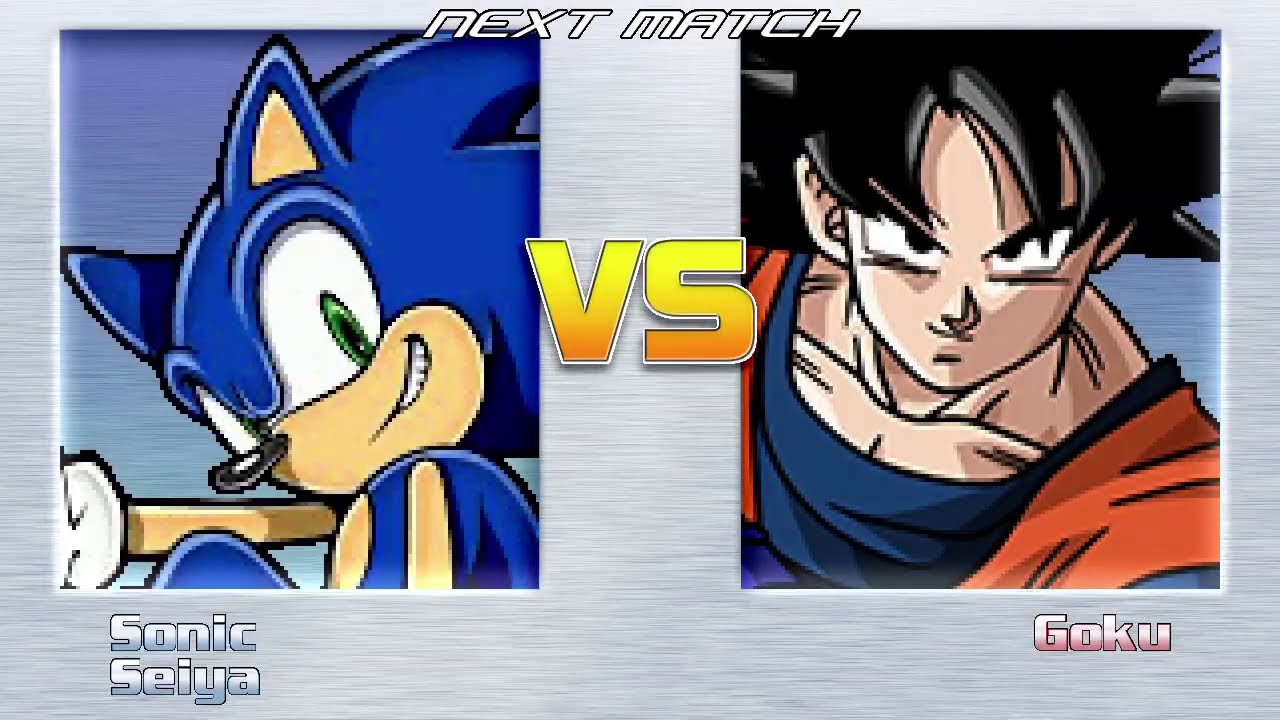 MUGEN Anime Battle Sonic And Seiya VS Goku