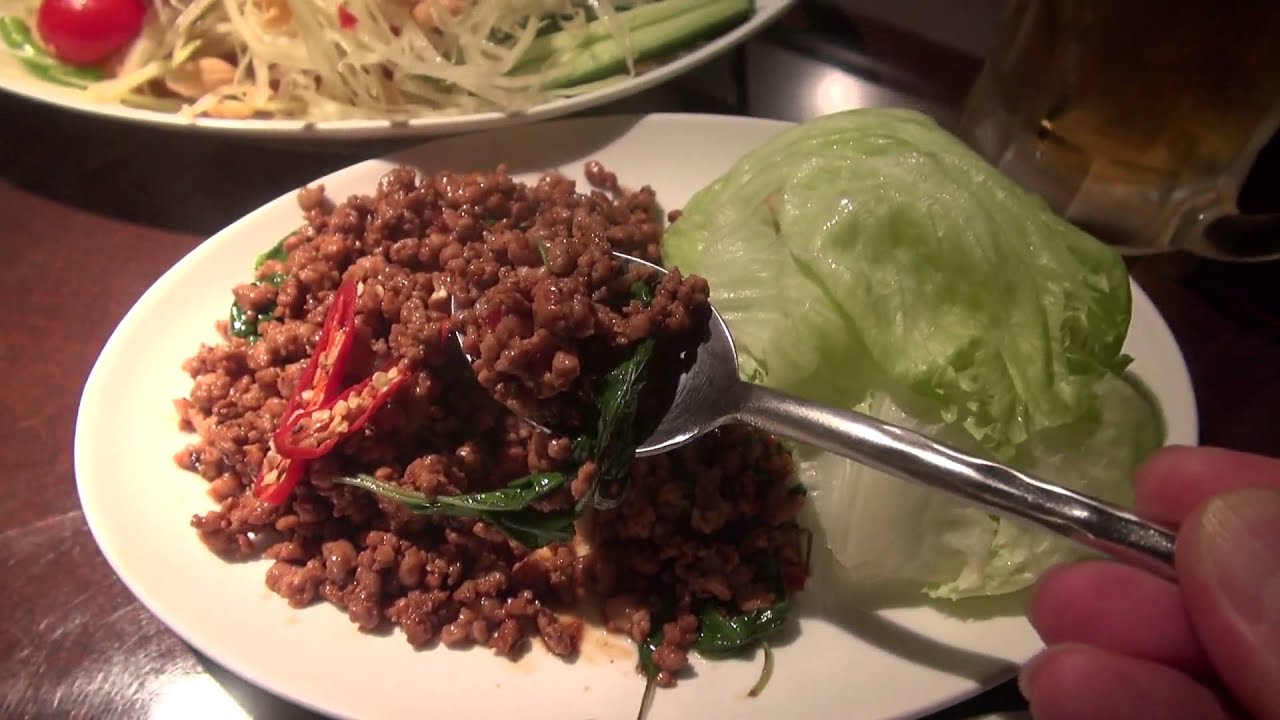 Thai dishes without Pad Thai タイ料理のスコンターでパッタイを食べないとは อาหารไทย:Gourmet Report グルメレポート