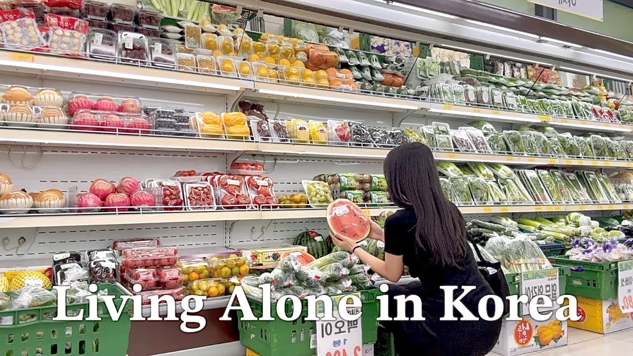Жизнь одна в Корее | Летние дни с арбузом 🍉 Неделя спокойного интроверта в моём видео