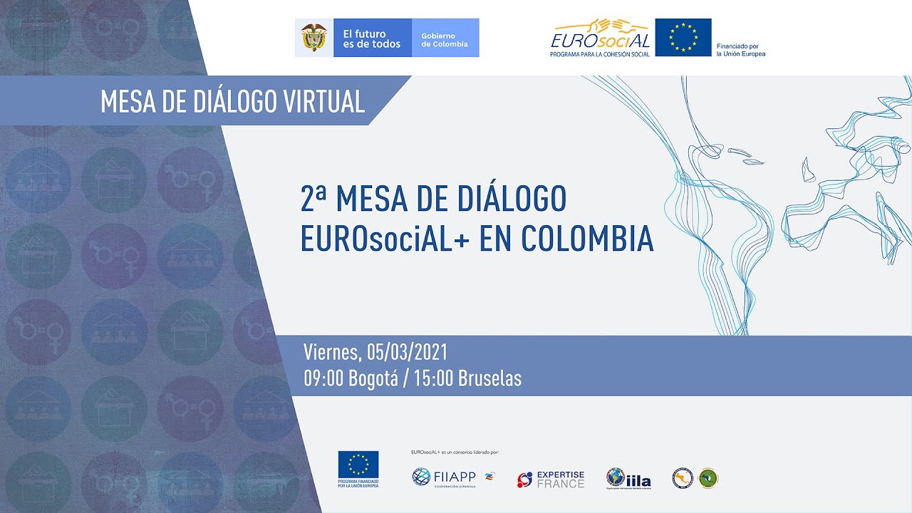 II Mesa Dialogo de EUROsociAL+ en Colombia