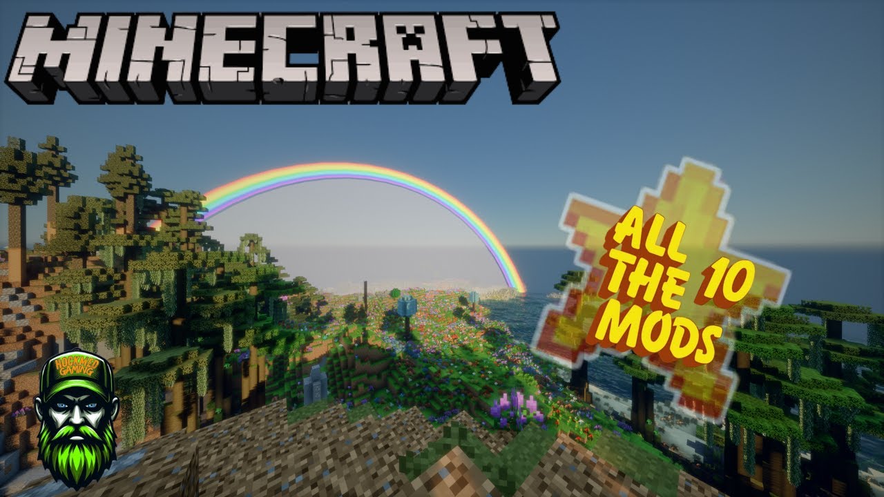 Modded Minecraft Begins | All The Mods 10 Early Game