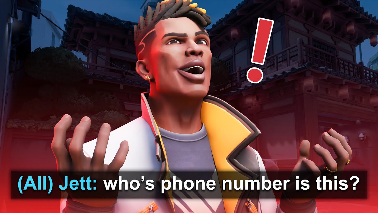 Giving Away My Friend's Phone Number In Valorant