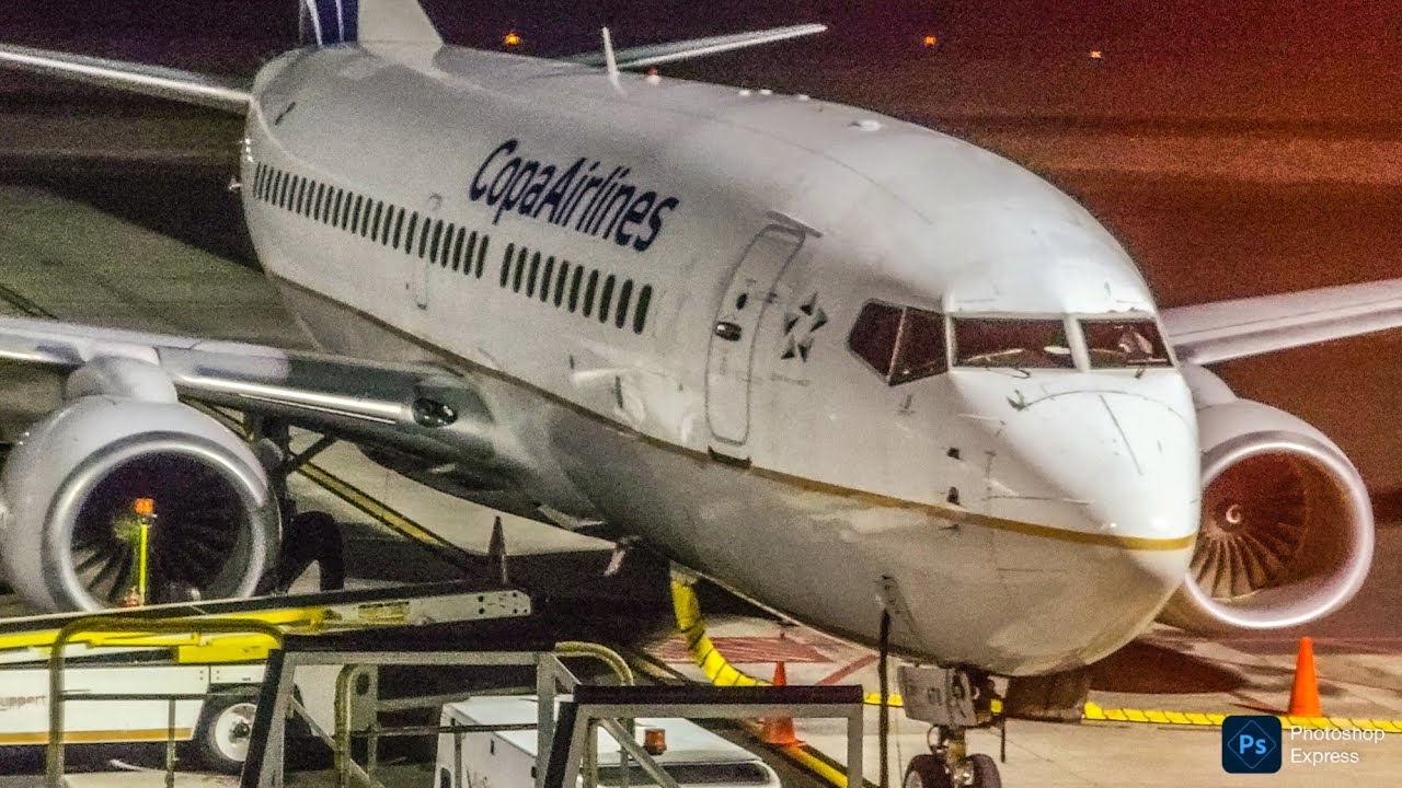 Copa Airlines despegando de San Salvador| Aeropuerto de El Salvador| Vuelo San Salvador a Panamá