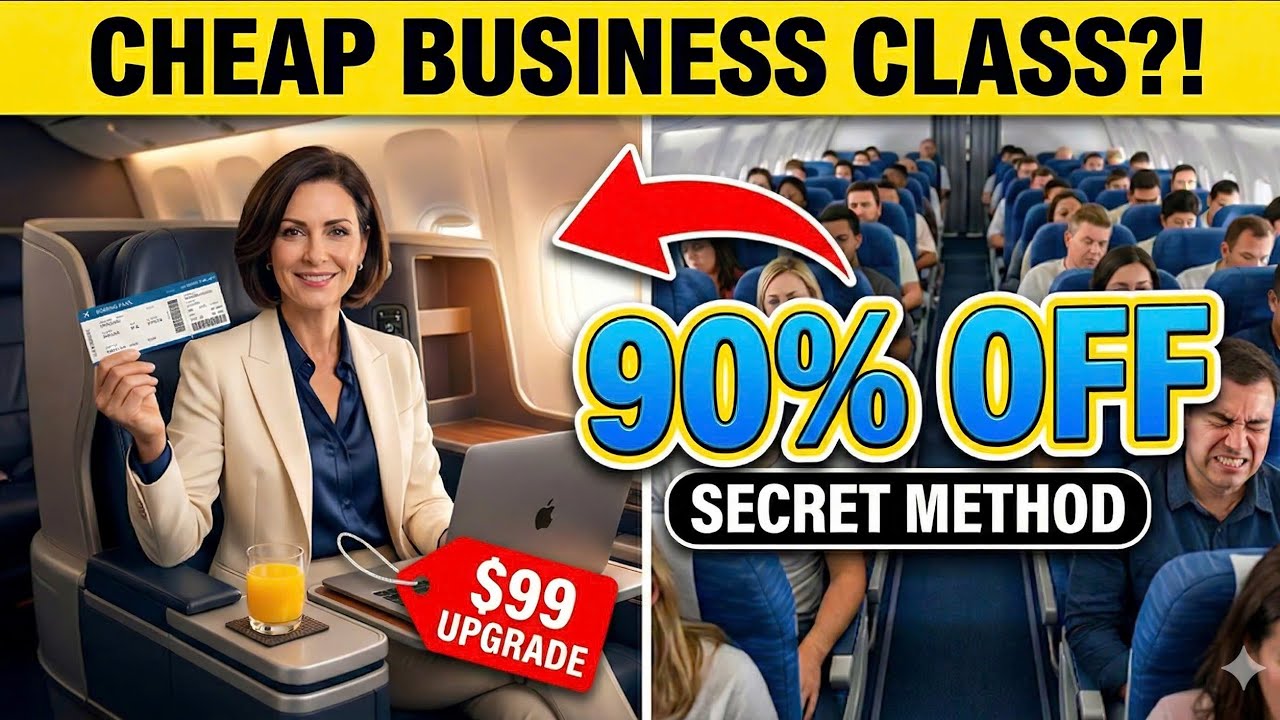 HOW TO FLY BUSINESS CLASS FOR 90% LESS IN 2026 (AIRLINES DON’T WANT YOU TO KNOW THIS) 