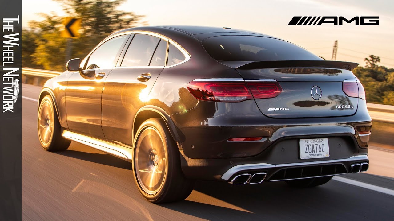 2020 Mercedes-AMG GLC 63 S Coupe | Graphite Grey Metallic | Driving, Interior, Exterior (US Spec)
