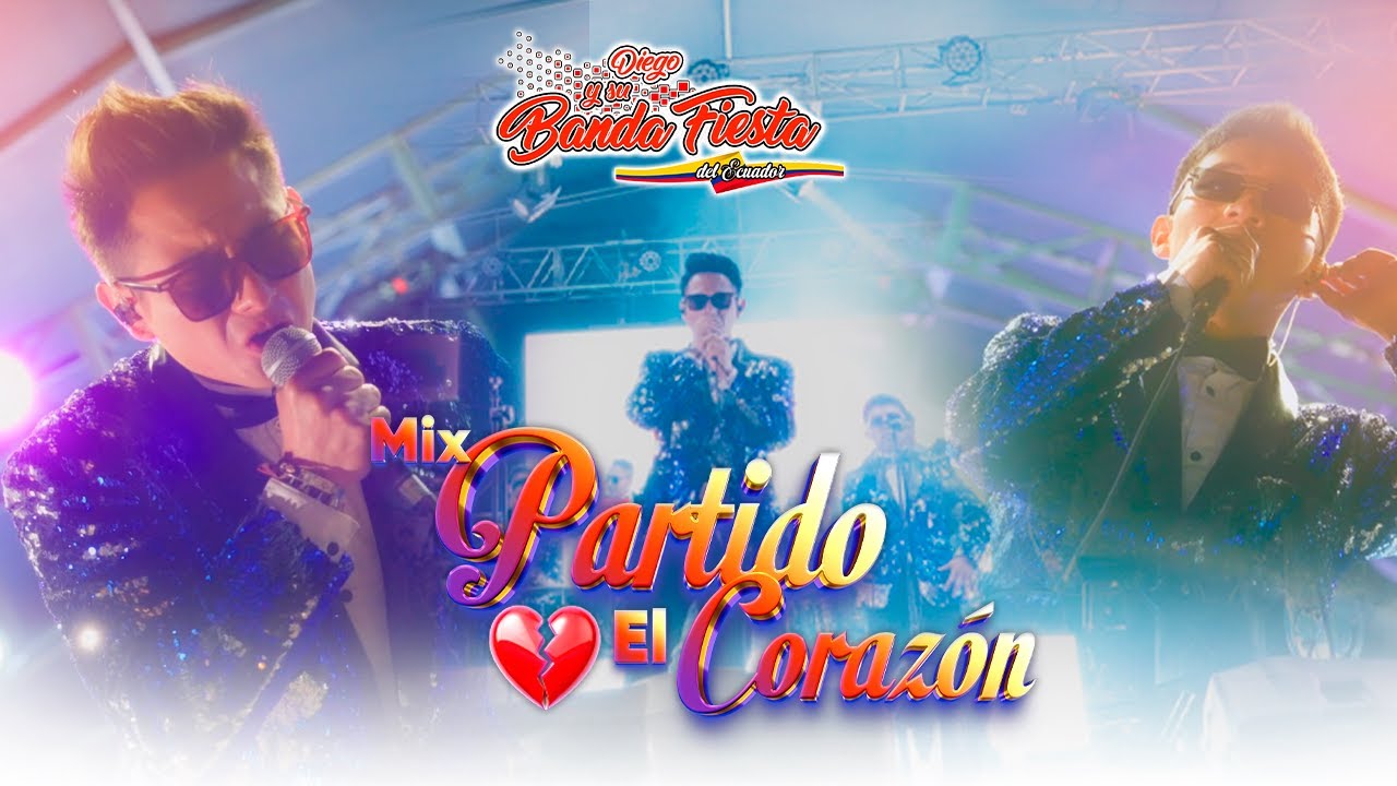 MIX PARTIDO EL CORAZÓN - DIEGO Y SU BANDA FIESTA (VIDEO EN VIVO 4K)