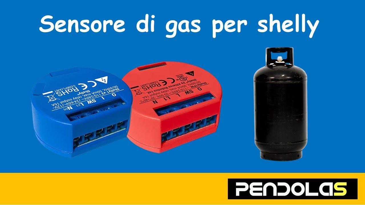 sensore di  gas Shelly🇮🇹