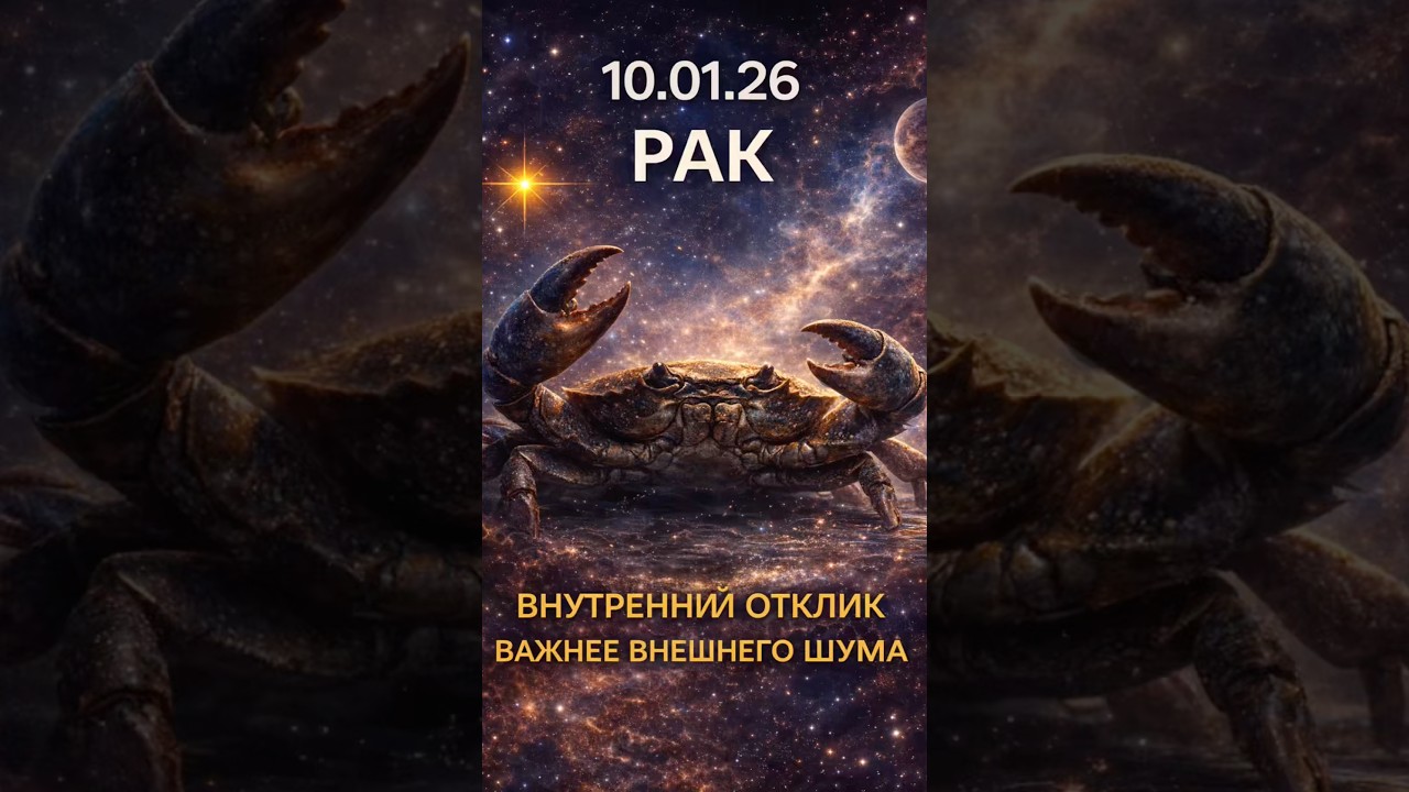 Гороскоп для рака на 10 января 