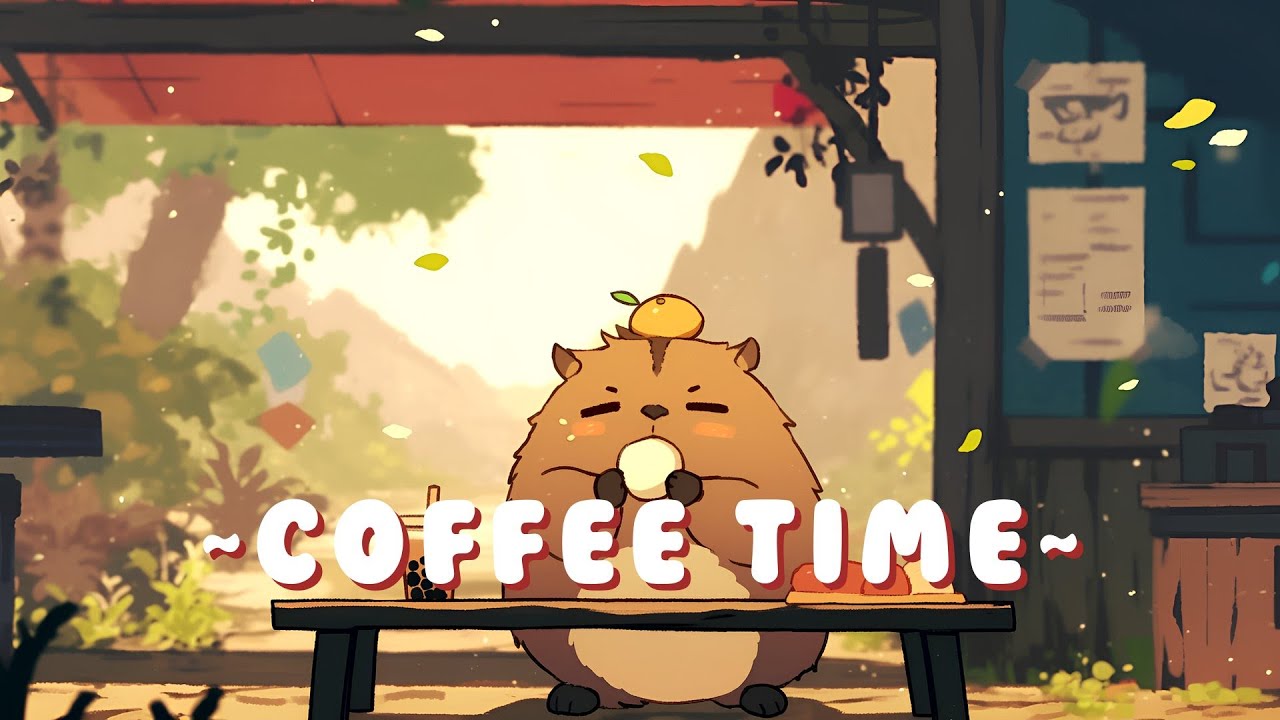 [Full Hour] Lofi Capybara Radio - Japanese-inspired Lofi Collection ~ Tranquil Mood ~ 🦫 🌿 ☕