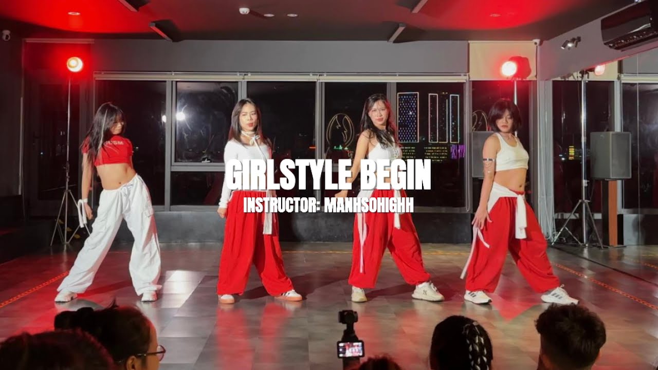 YEAR END PARTY WITH OS DANCE STUDIO | GIRLSTYLE BEGINNER CLASS | INSTRUCTOR MANHSOHIGHH
