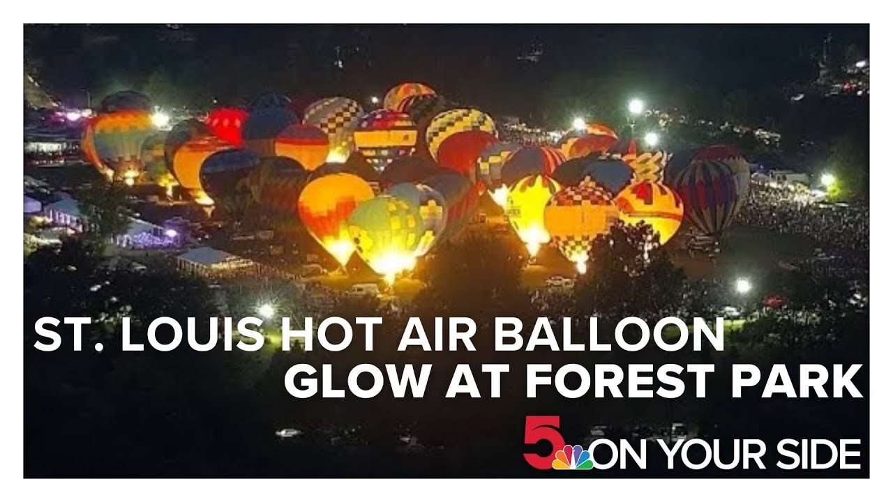 Dazzling lights at the 53rd Great Forest Park Balloon Glow