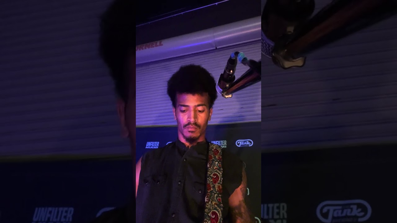 Jaguar Soulja performs original song Angels at tank brewing