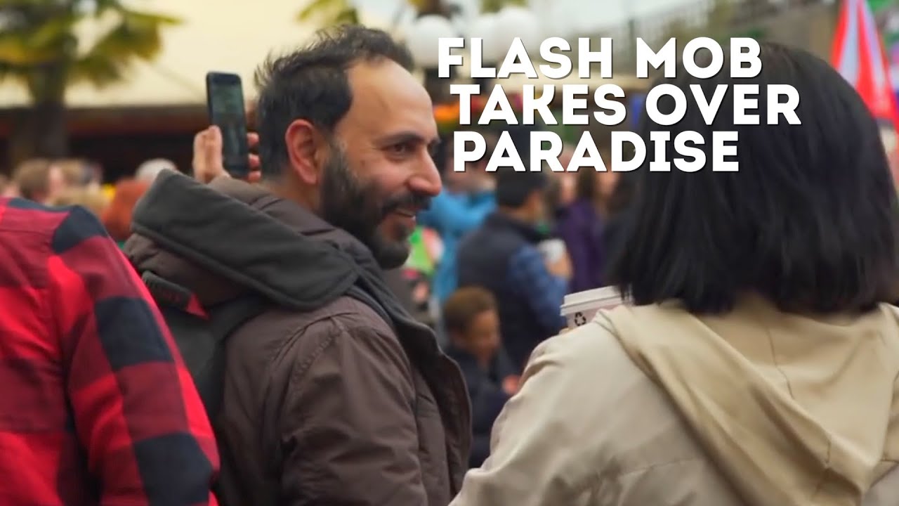 Incredible Flash Mob Sings The Lion Kings Circle of Life