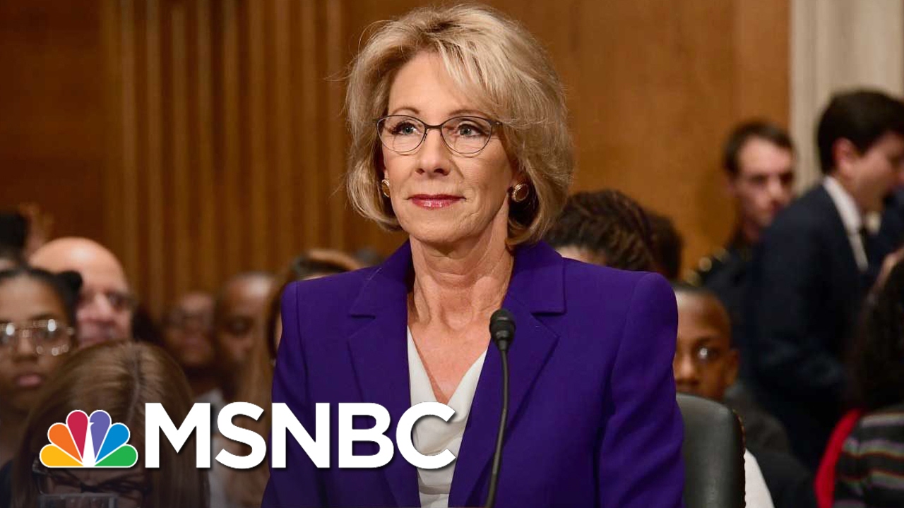Parent on Betsy DeVos For Education Secretary: 'I'm Frightened' | MSNBC