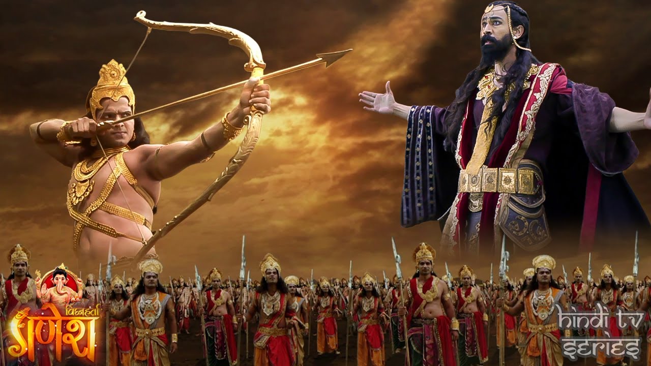 शत्रु भी डर से थर थर कांपने लगा जब कार्तिकेय ने चलाया धनुष्यबाण | Vighnaharta Ganesh | Maha Episode