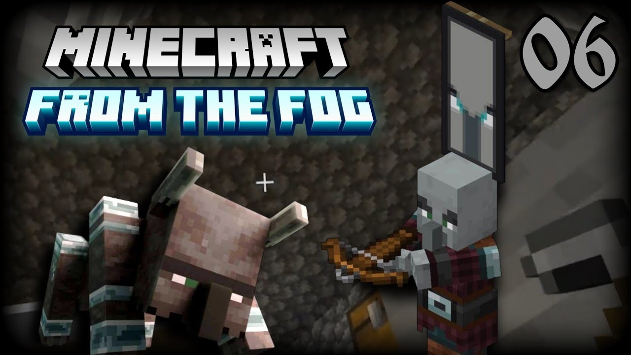 Ich kämpfe gegen den RAID 👻 Minecraft From the Fog