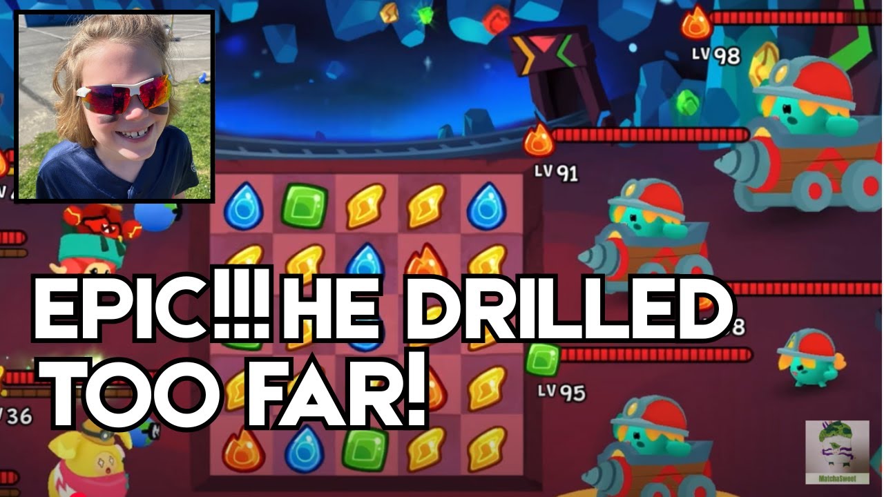 I DEFEATED TURBO TREMOR IN HARD MODE!!!!!!! AND HE DRILLED TOO FAR!!!!!! BODDLE