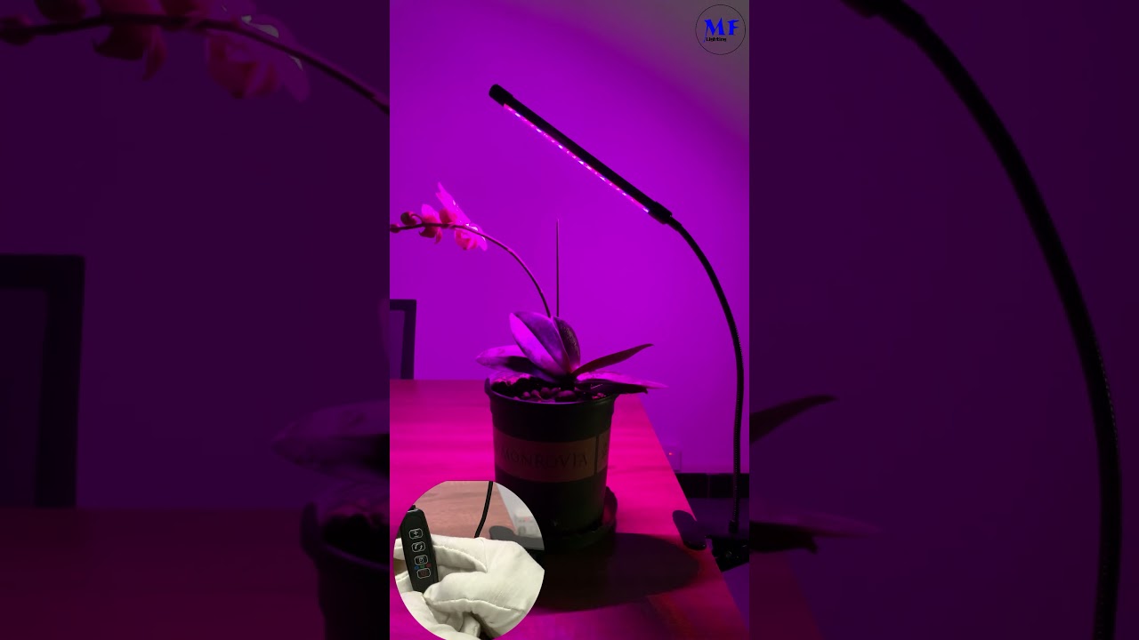 Clip Grow Light #lighting #led