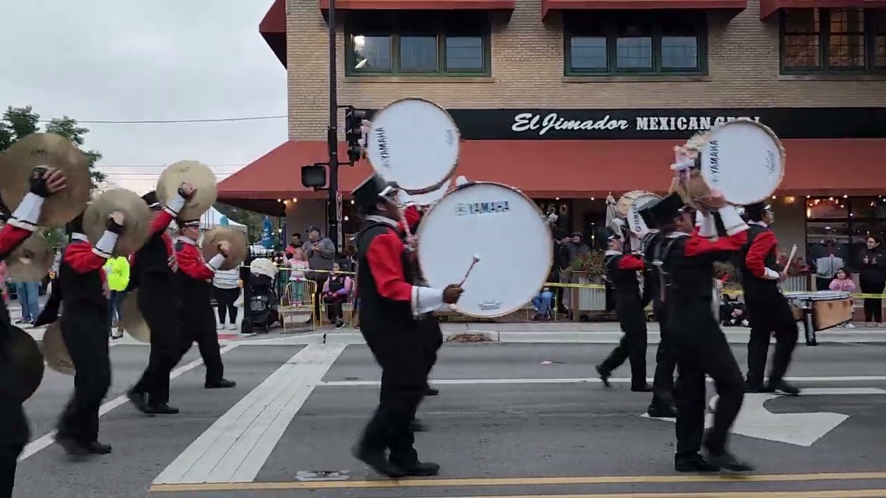 NIU HUSKIE MARCHING BAND 116TH Homecoming Parade 2023 | Oct 12