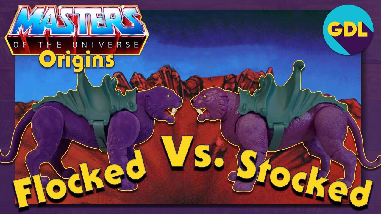 MOTU Origins Panthor: Flocked Vs. Stocked, Which Should You Get?