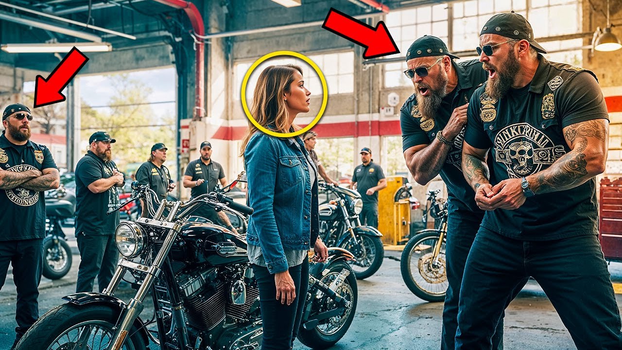 Biker Belästigen Eine Mechanikerstochter – Die Dunkle Vergangenheit Ihres Vaters Schockiert Sie