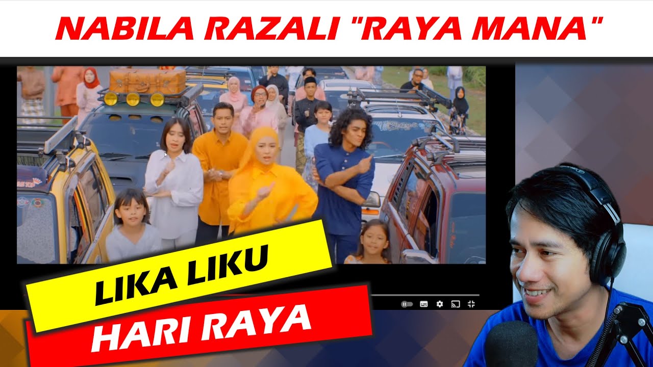 REACT NABILA RAZALI - RAYA MANA