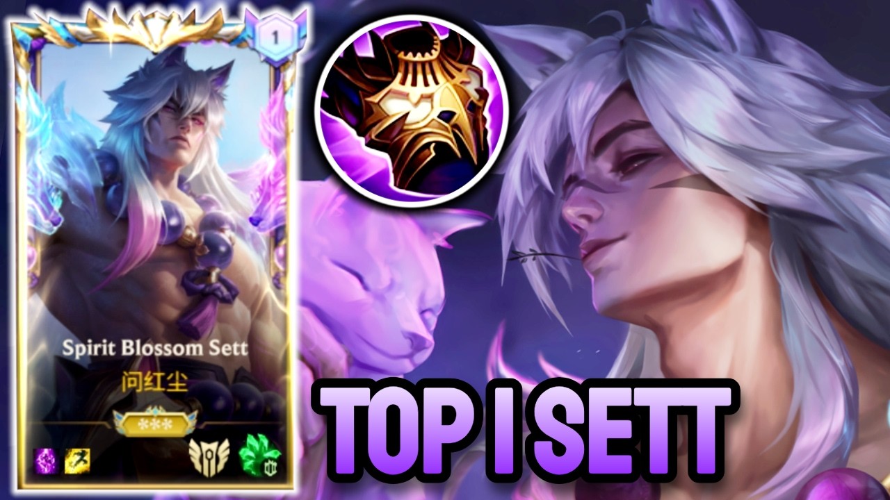 WILD RIFT SETT  - TOP 1 SETT GAMEPLAY - SOVEREIGN RANKED