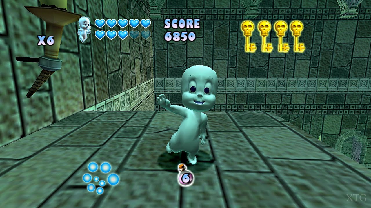 Casper and The Ghostly Trio PS2 Gameplay HD (PCSX2)
