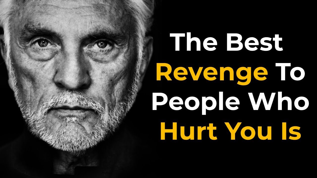 The Best Revenge To People Who Hurt You Is.... Quotes And Life Inspirational Wisdom.