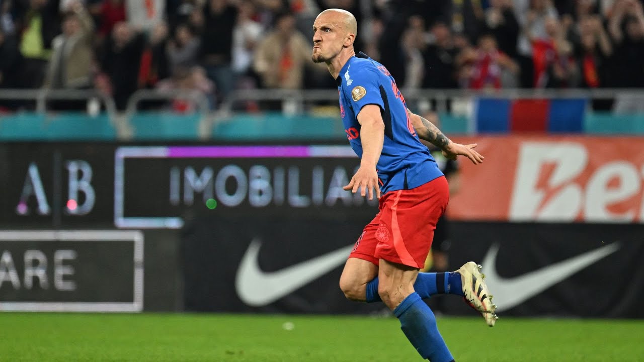 REZUMAT | FCSB - CFR Cluj 3-2. Victorie imensă, campioana se distanțează la cinci puncte de CFR