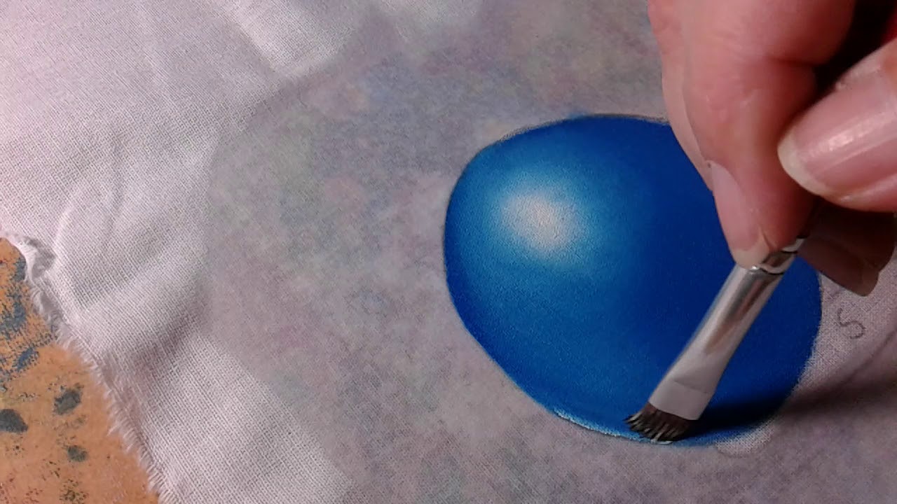 Luz,Sombra e Volume ( AULA 2 )  Aprenda - Pintura em tecido