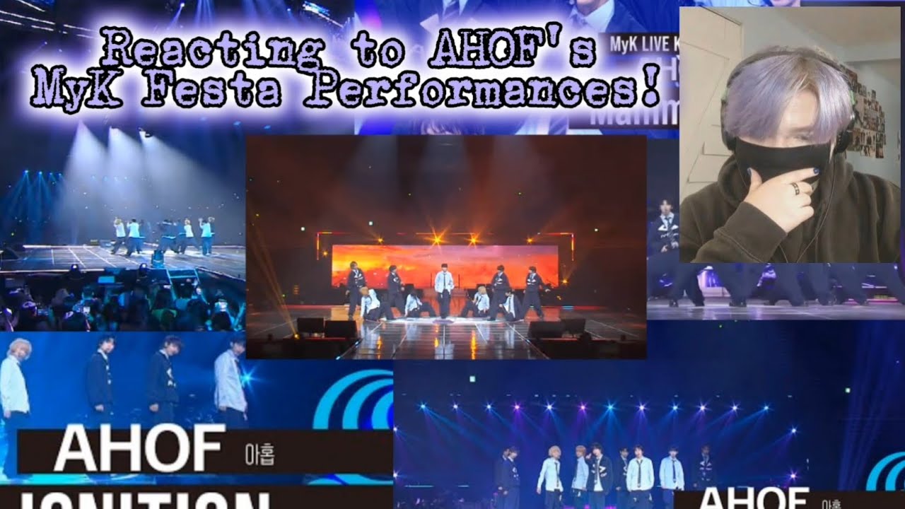 Reacting to AHOF's MyK Festa Performances! ('Mamma Mia' + 'Butterfly' + 'Ignition')
