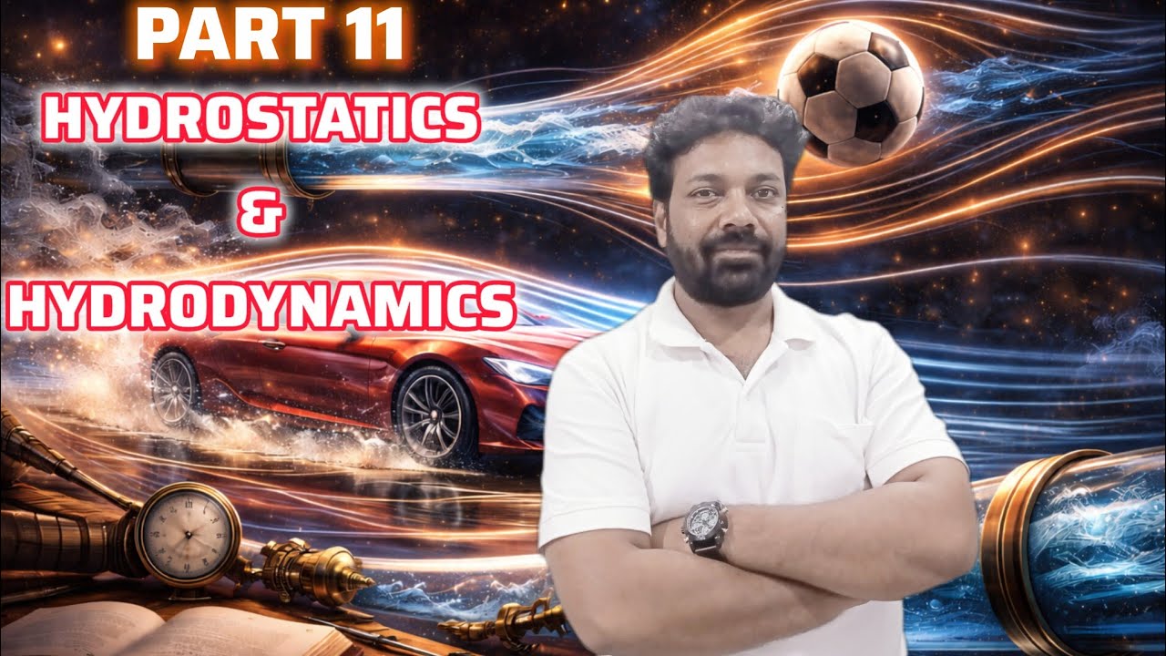 STD 11 | DYNAMICS OF FLUID | PART 1