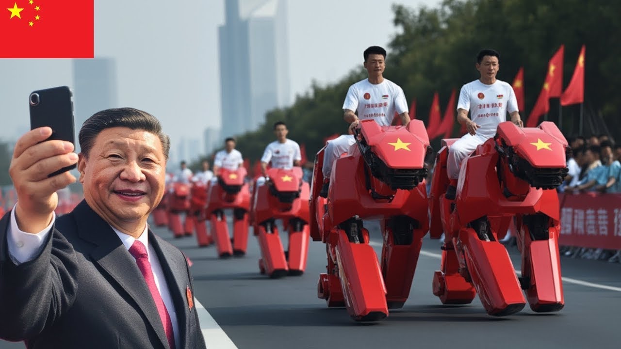 China hat die Weltweit Erste Transportroboter-Armee Vorgestellt
