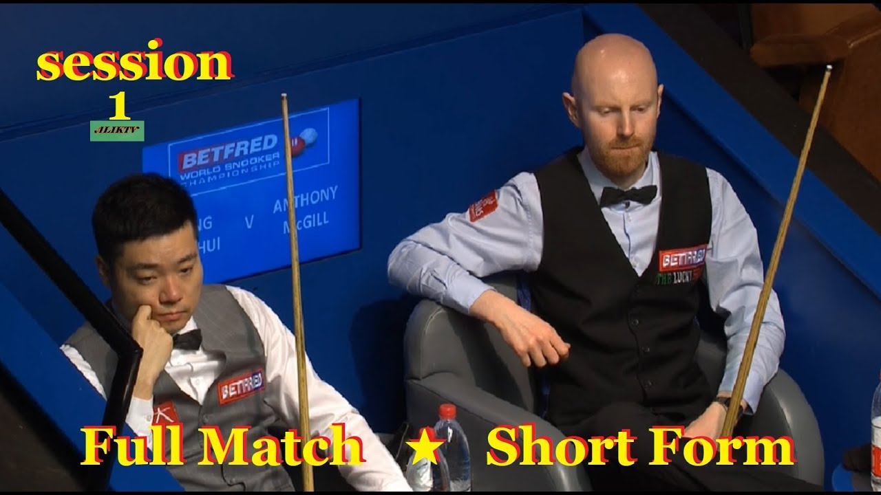 Ding Junhui vs Anthony McGill ᴴᴰ S W C 2019 ( Full Match ★ Short Form ) session-1