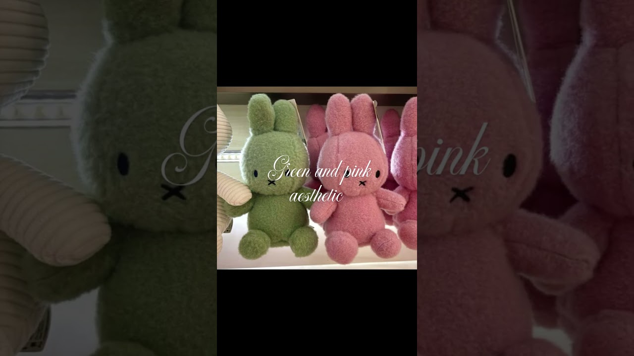 my favorite color combo💚🩷