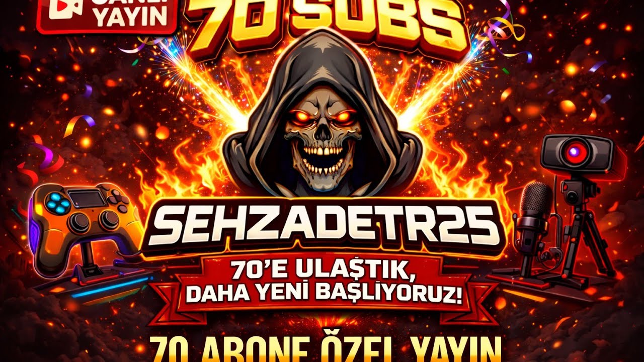 70 abone olma yayını abone olun like atın