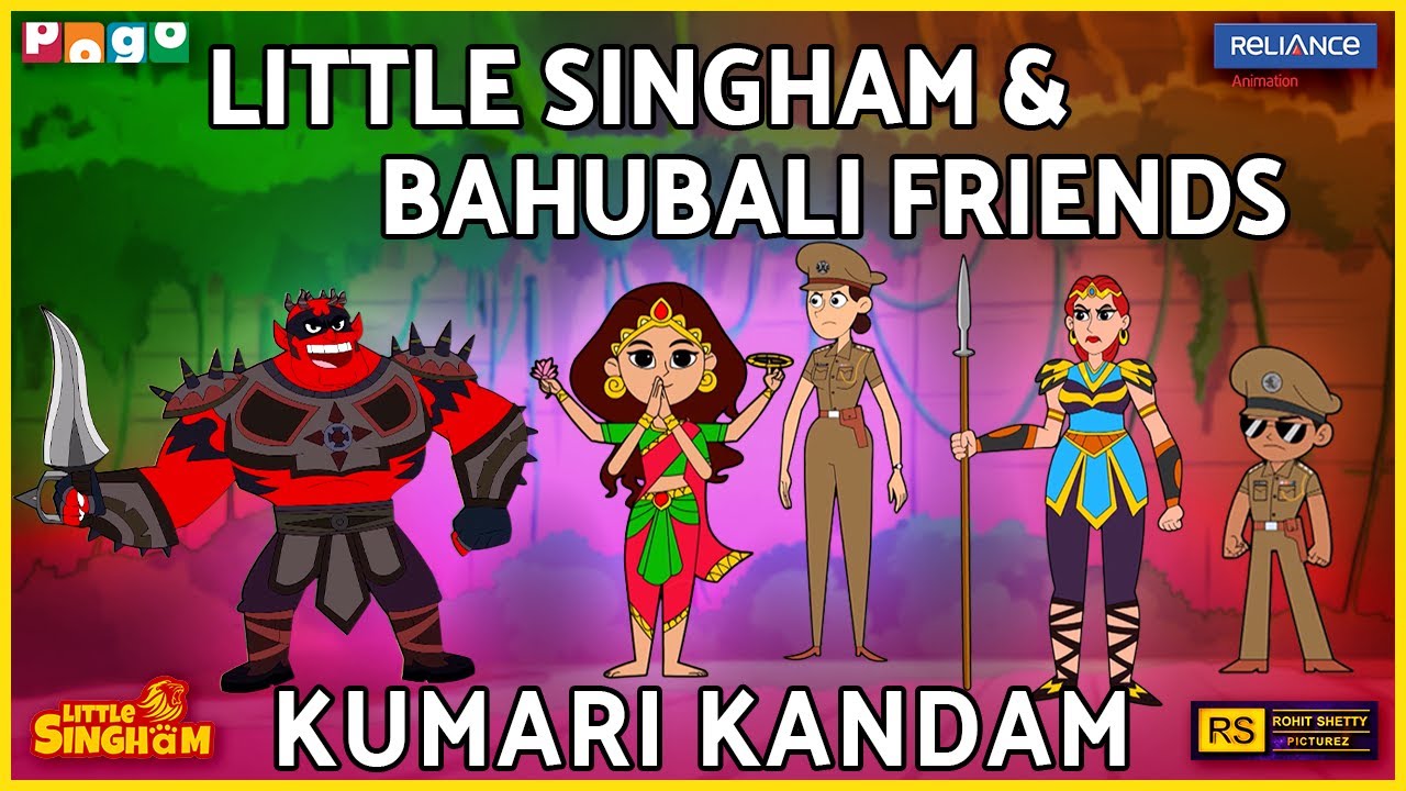 Little Singham in Kumari Kandam 🌊⚔️ | Battle vs Halaaku for Demigod Weapons | Pogo TV | Kids Cartoon
