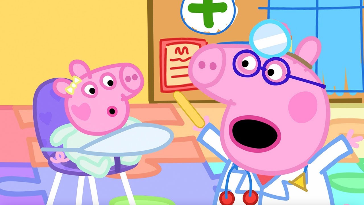 Peppa Diventa Dottoressa! 👩‍⚕️ Il Controllo di Evie 🩻 Peppa Pig Italiano | 30 minuti