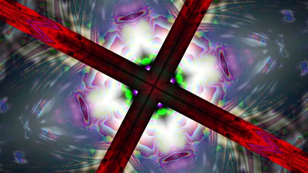 Abstract video synthesis loop 4K 60fps 300secs E9zG 051