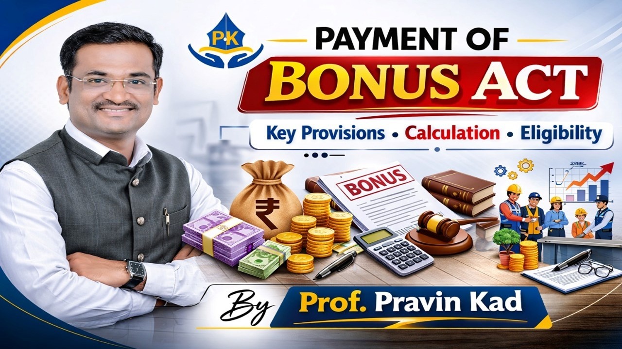 PAYMENT OF BONUS ACT 1965