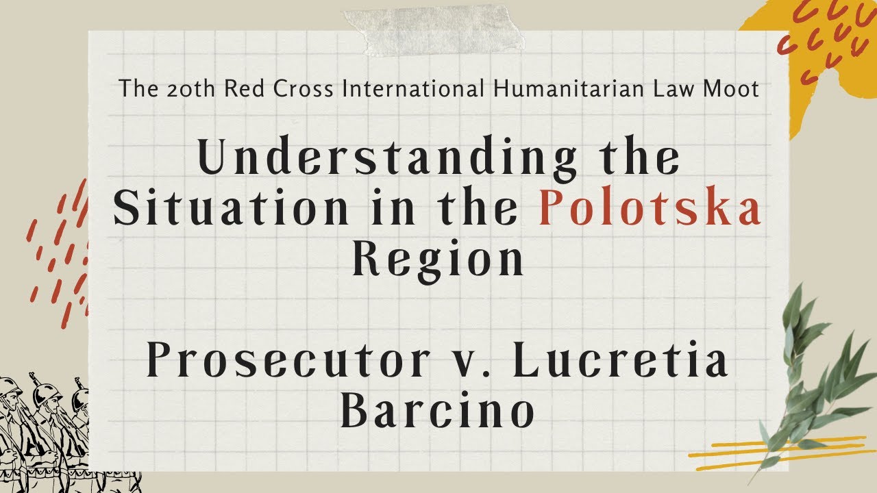 20th IHL Moot Competition 2022 – Introduction Video