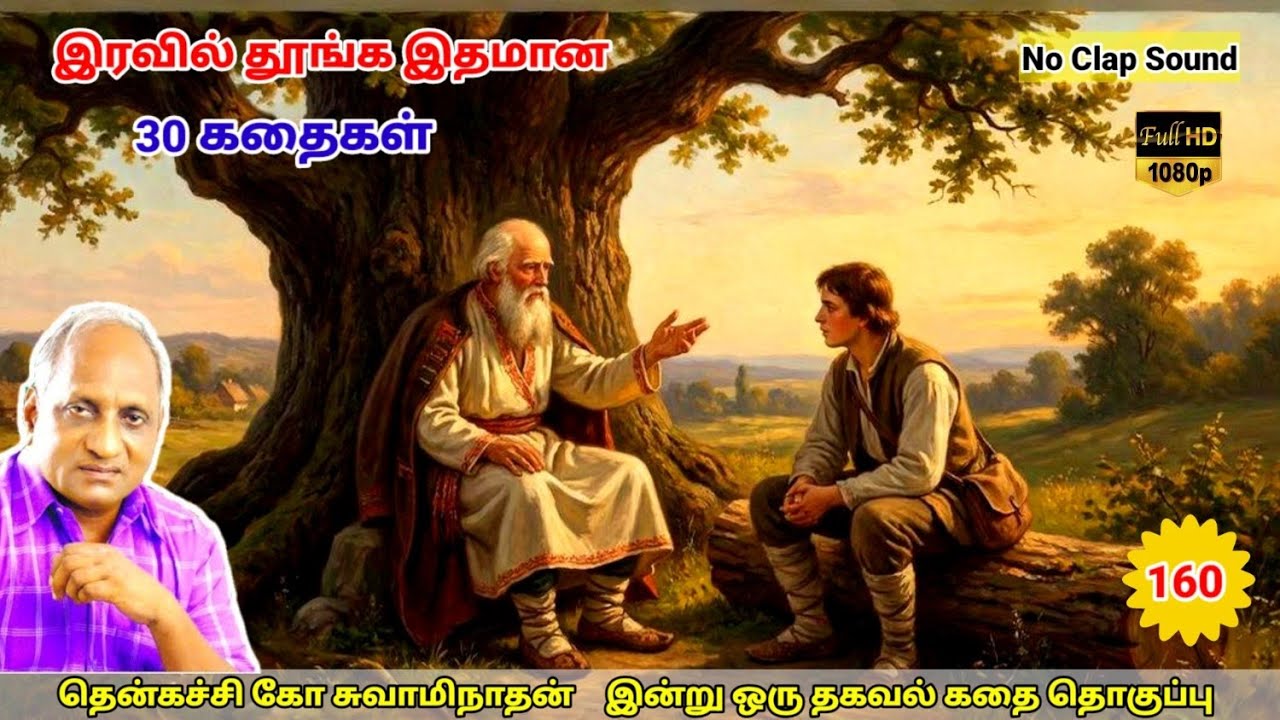 மன அழுத்தம் நீங்கி கவலைகள் மறந்து தூங்க Thenkachi Ko Swaminathan கதைகள் - 160 | புத்திசாலிகள்