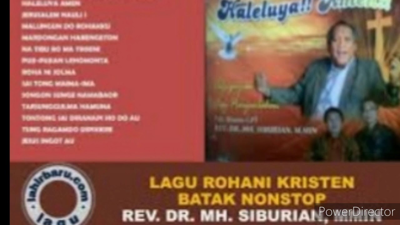 LAGU ROHANI KRISTEN.. REV. DR. MH.SIBURIAN,MMIN..